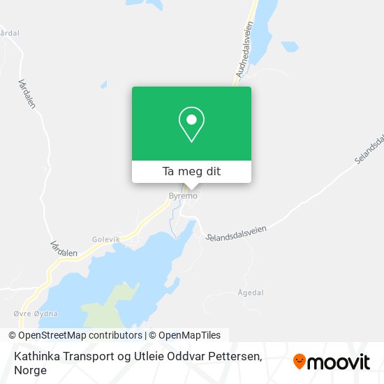Kathinka Transport og Utleie Oddvar Pettersen kart