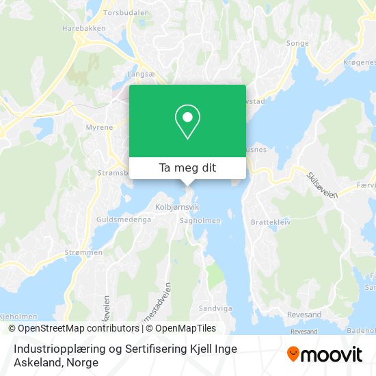 Industriopplæring og Sertifisering Kjell Inge Askeland kart