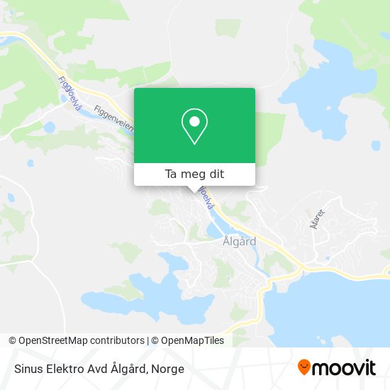 Sinus Elektro Avd Ålgård kart