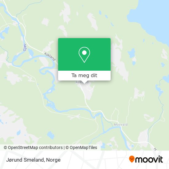 Jørund Smeland kart