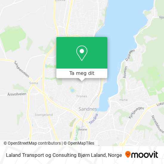 Laland Transport og Consulting Bjørn Laland kart