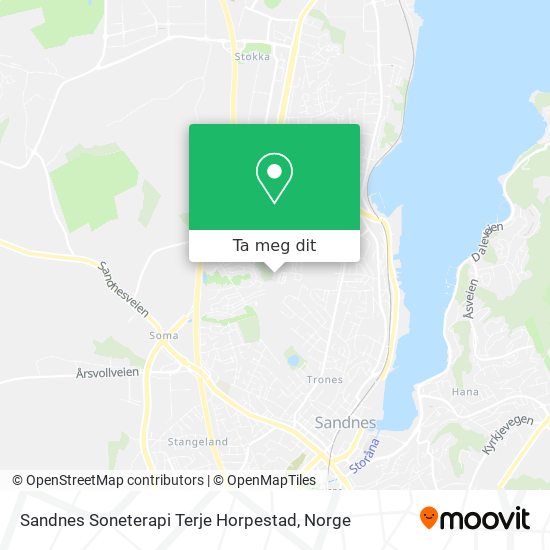 Sandnes Soneterapi Terje Horpestad kart