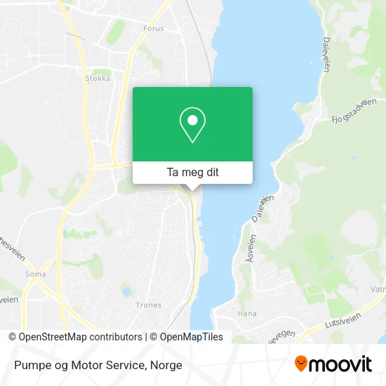 Pumpe og Motor Service kart