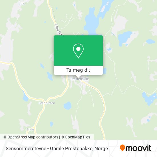 Sensommerstevne - Gamle Prestebakke kart