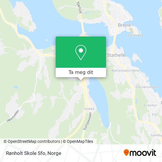 Rønholt Skole Sfo kart
