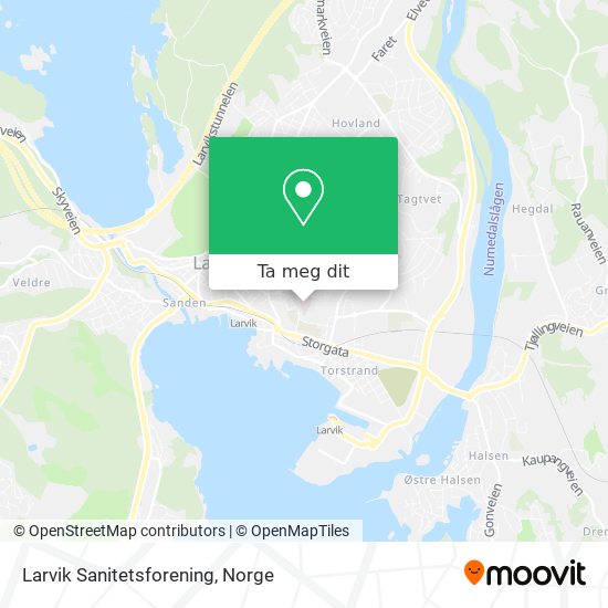 Larvik Sanitetsforening kart