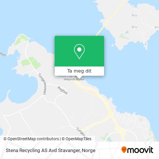 Stena Recycling AS Avd Stavanger kart