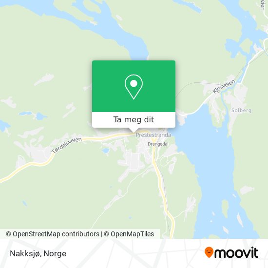 Nakksjø kart