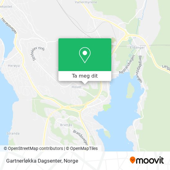 Gartnerløkka Dagsenter kart