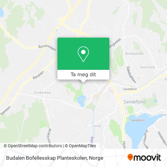 Budalen Bofellesskap Planteskolen kart