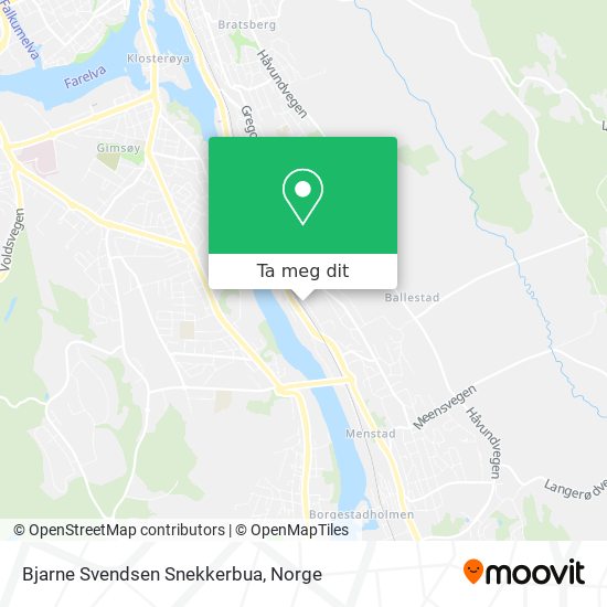 Bjarne Svendsen Snekkerbua kart