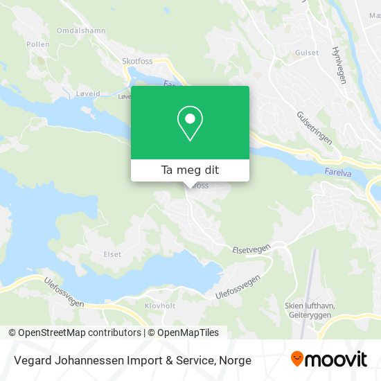 Vegard Johannessen Import & Service kart