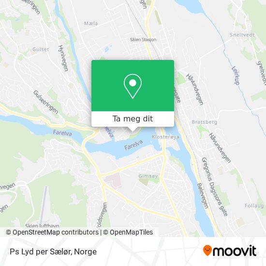 Ps Lyd per Sælør kart