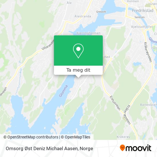 Omsorg Øst Deniz Michael Aasen kart