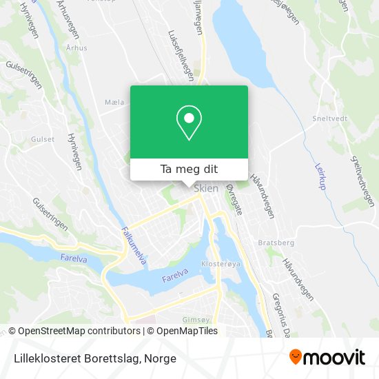 Lilleklosteret Borettslag kart