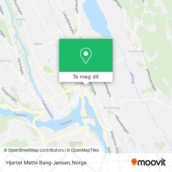 Hjertet Mette Bang-Jensen kart