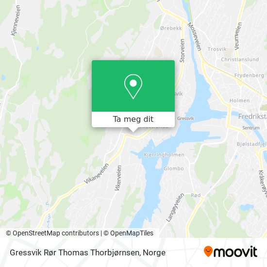 Gressvik Rør Thomas Thorbjørnsen kart