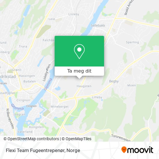 Flexi Team Fugeentrepenør kart