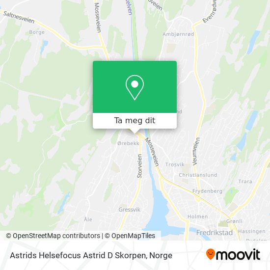 Astrids Helsefocus Astrid D Skorpen kart