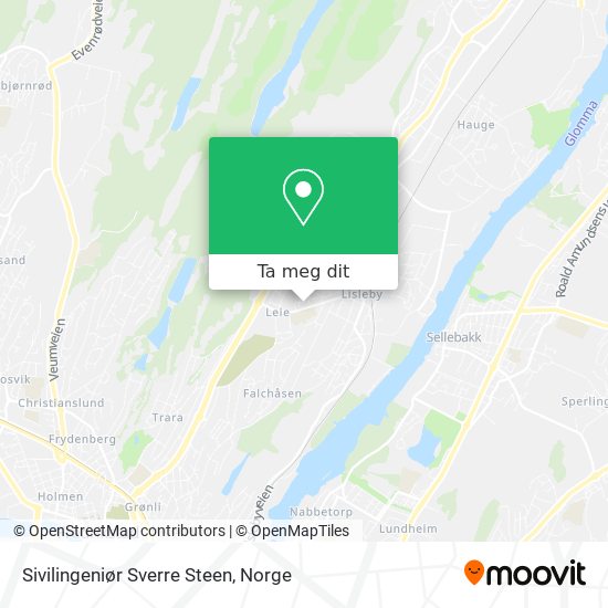 Sivilingeniør Sverre Steen kart