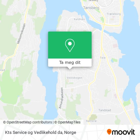 Kts Service og Vedlikehold da kart