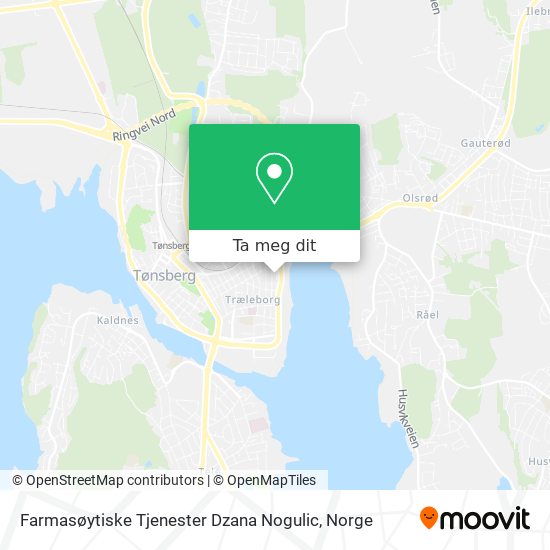 Farmasøytiske Tjenester Dzana Nogulic kart