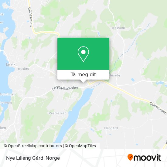 Nye Lilleng Gård kart