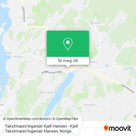 Takstmann / Ingeniør Kjell Hansen - Kjell Takstmann / Ingeniør Hansen kart