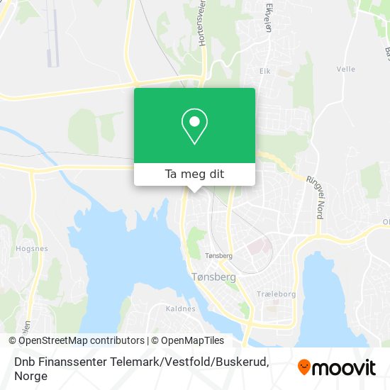 Dnb Finanssenter Telemark / Vestfold / Buskerud kart