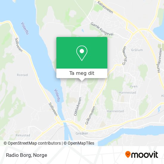 Radio Borg kart
