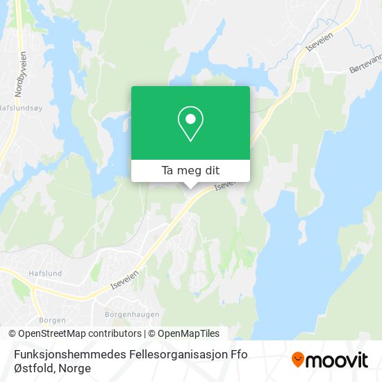 Funksjonshemmedes Fellesorganisasjon Ffo Østfold kart