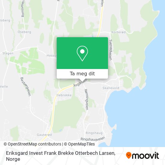 Eriksgard Invest Frank Brekke Otterbech Larsen kart