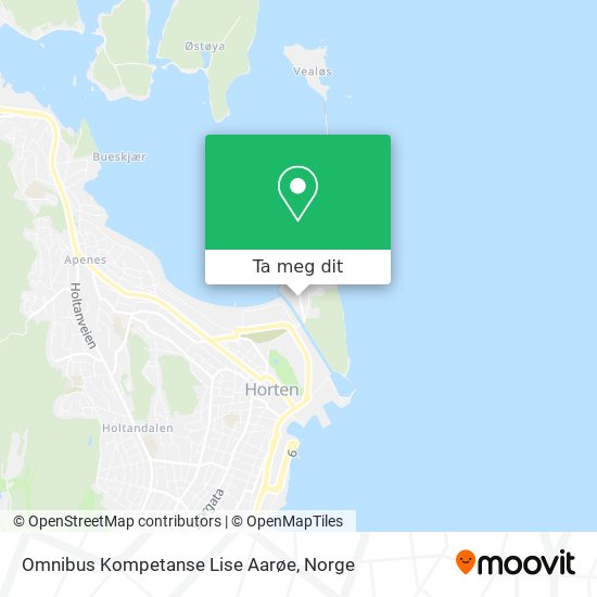 Omnibus Kompetanse Lise Aarøe kart