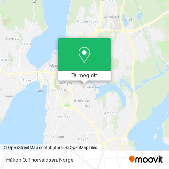 Håkon O. Thorvaldsen kart