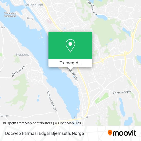 Docweb Farmasi Edgar Bjørnseth kart