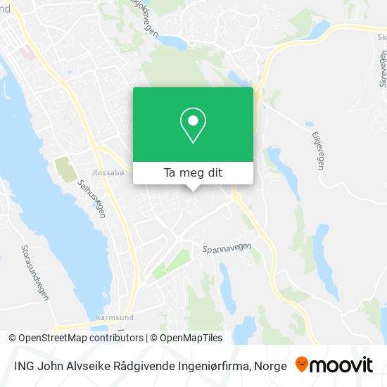 ING John Alvseike Rådgivende Ingeniørfirma kart