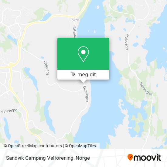 Sandvik Camping Velforening kart