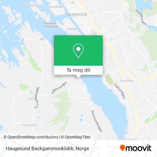 Haugesund Backgammonklubb kart