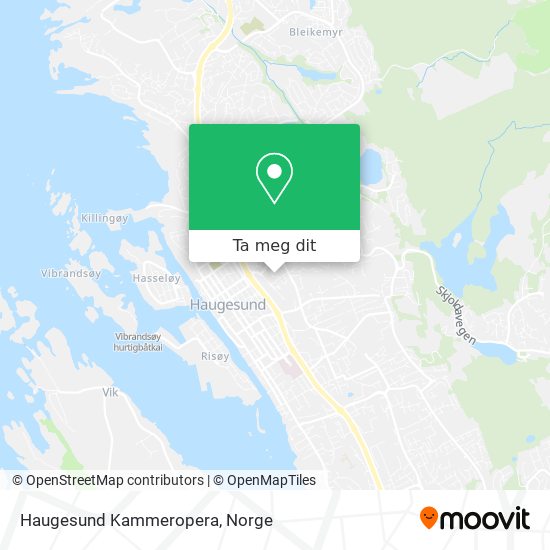 Haugesund Kammeropera kart