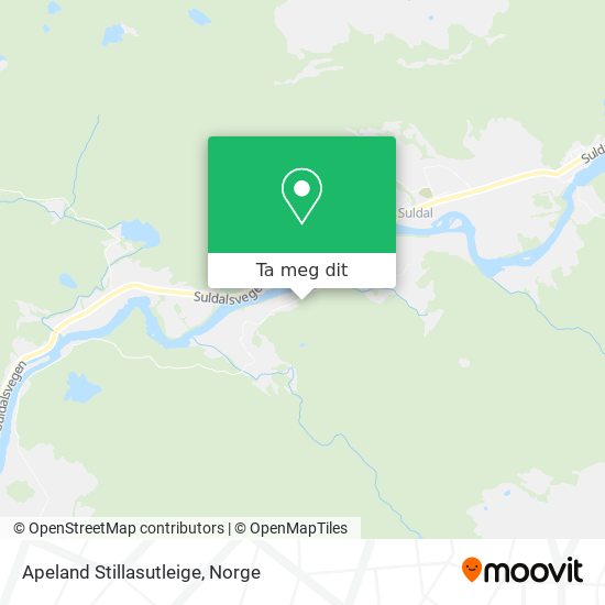 Apeland Stillasutleige kart