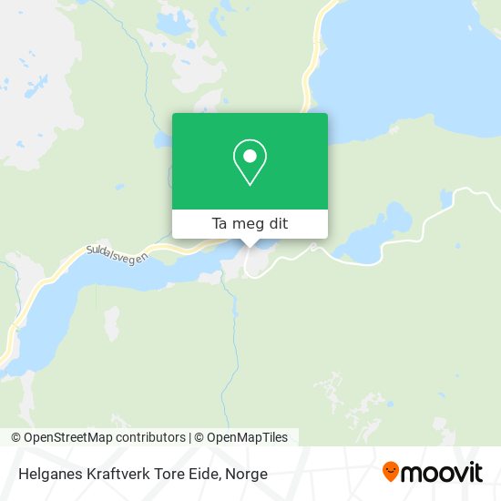 Helganes Kraftverk Tore Eide kart