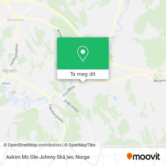 Askim Mc Ole-Johnny Skã¸Ien kart
