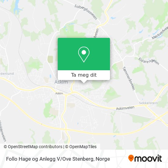 Follo Hage og Anlegg V / Ove Stenberg kart