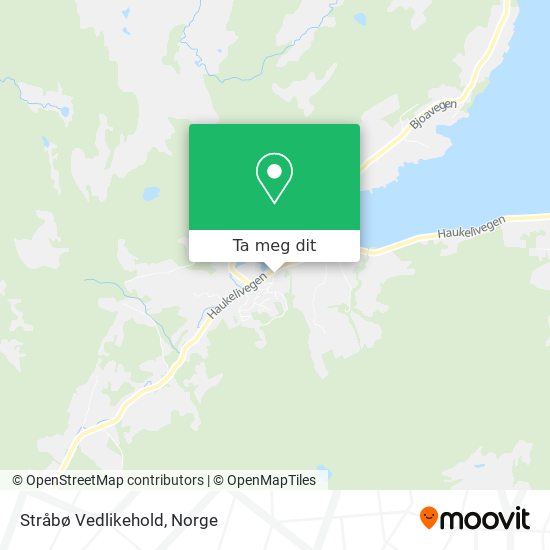 Stråbø Vedlikehold kart