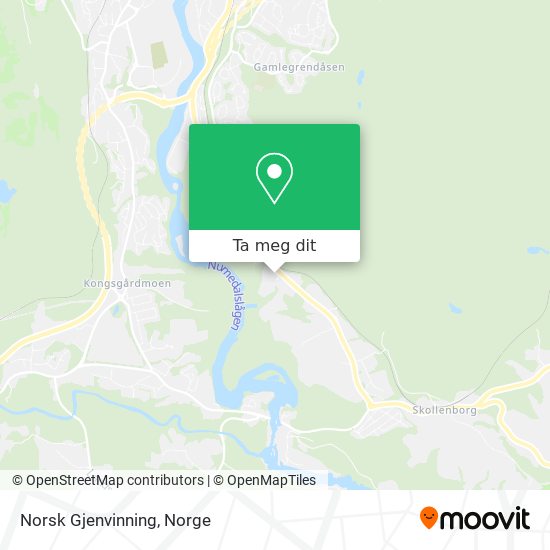 Norsk Gjenvinning kart