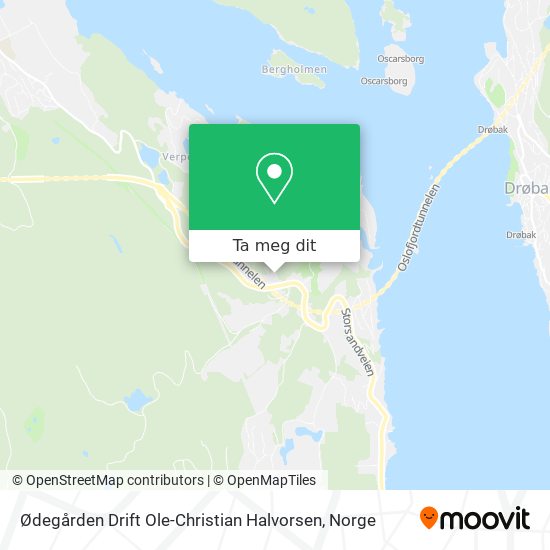 Ødegården Drift Ole-Christian Halvorsen kart