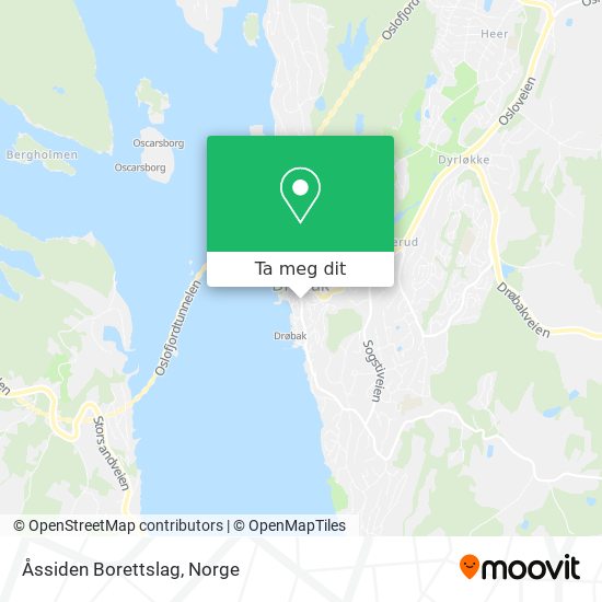 Åssiden Borettslag kart