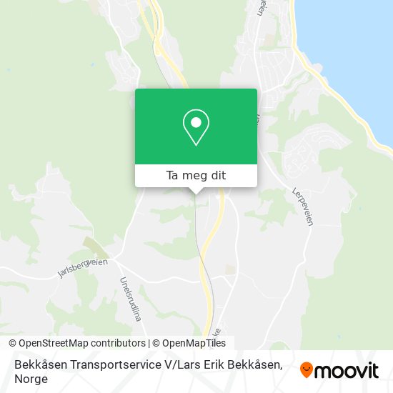 Bekkåsen Transportservice V / Lars Erik Bekkåsen kart