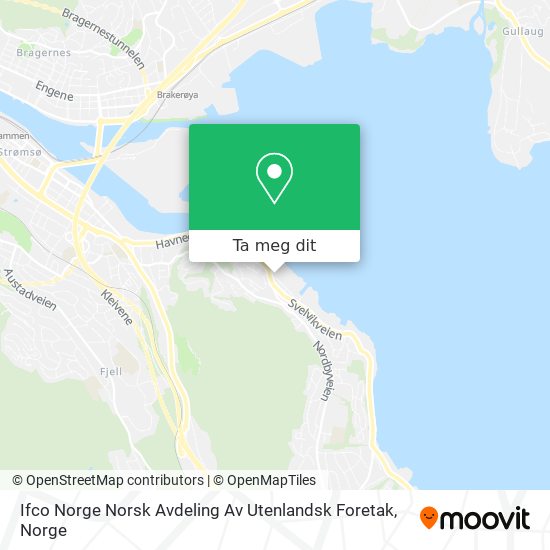 Ifco Norge Norsk Avdeling Av Utenlandsk Foretak kart