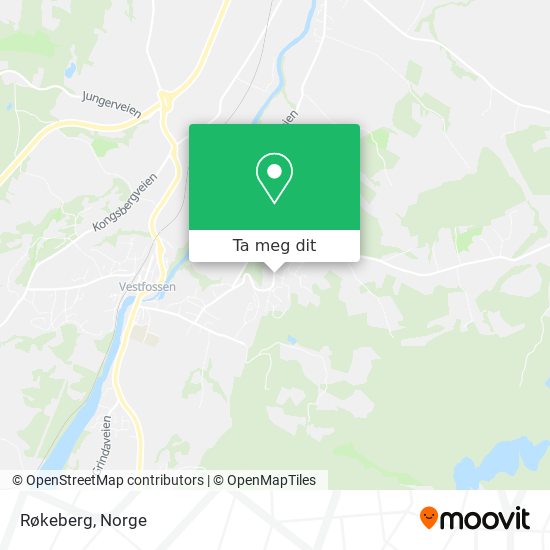 Røkeberg kart